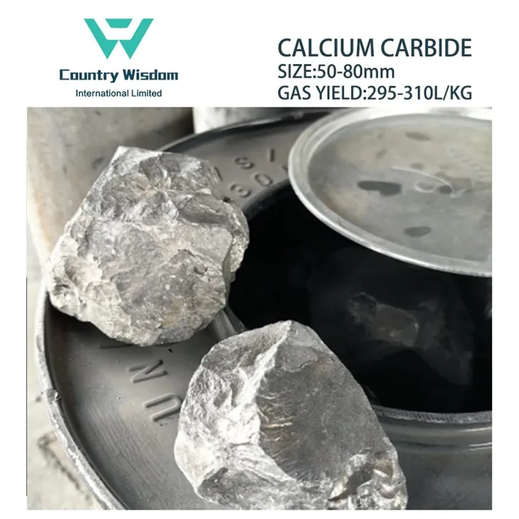 Carbure de calcium de haute qualité Cac2 Carbure de calcium 50-80mm