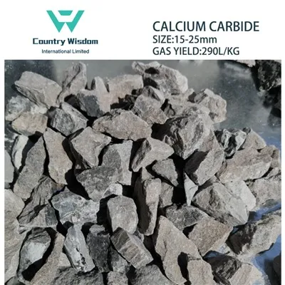 Produits chimiques inorganiques 15-25mm 25-50mm 50-80mm 80-120mm Fût de 50/100 kg Carbure de calcium