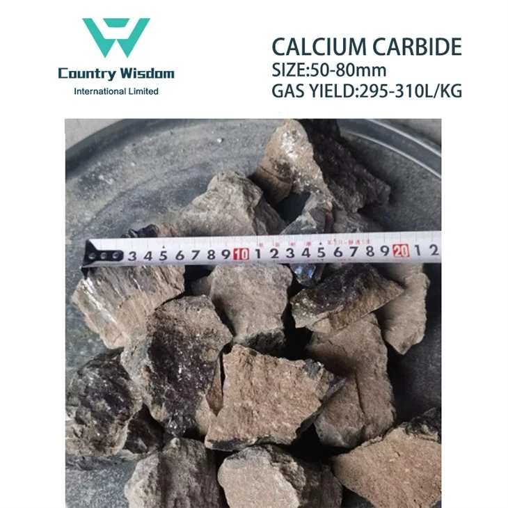 Super Quality Calcium Carbide 100 Kg Drum 50-80 mm